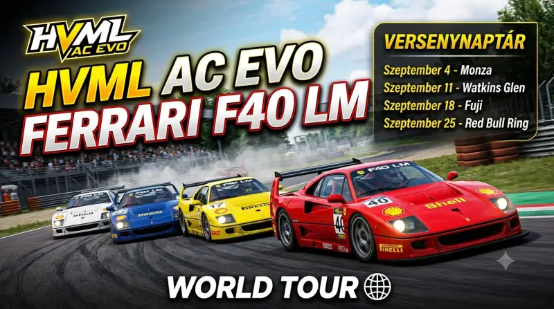 Ferrari F40 LM World Tour