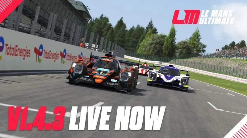 Megjelent a Le Mans Ultimate V1.4.3-as frissítése: driver swap és track limit javítások