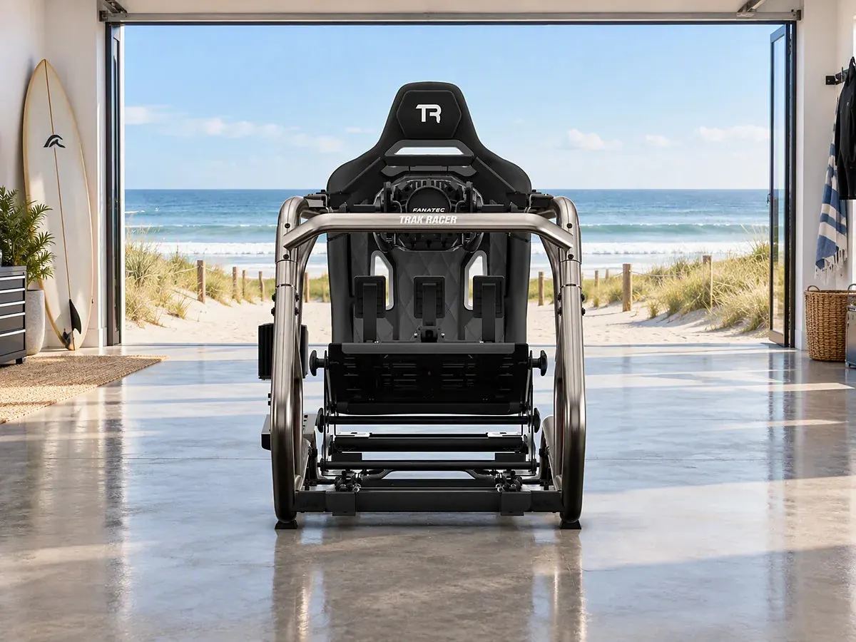 Trak Racer TRX Titanium: titán vázas szimulátor 2027 áprilisában, 1999 dollárért