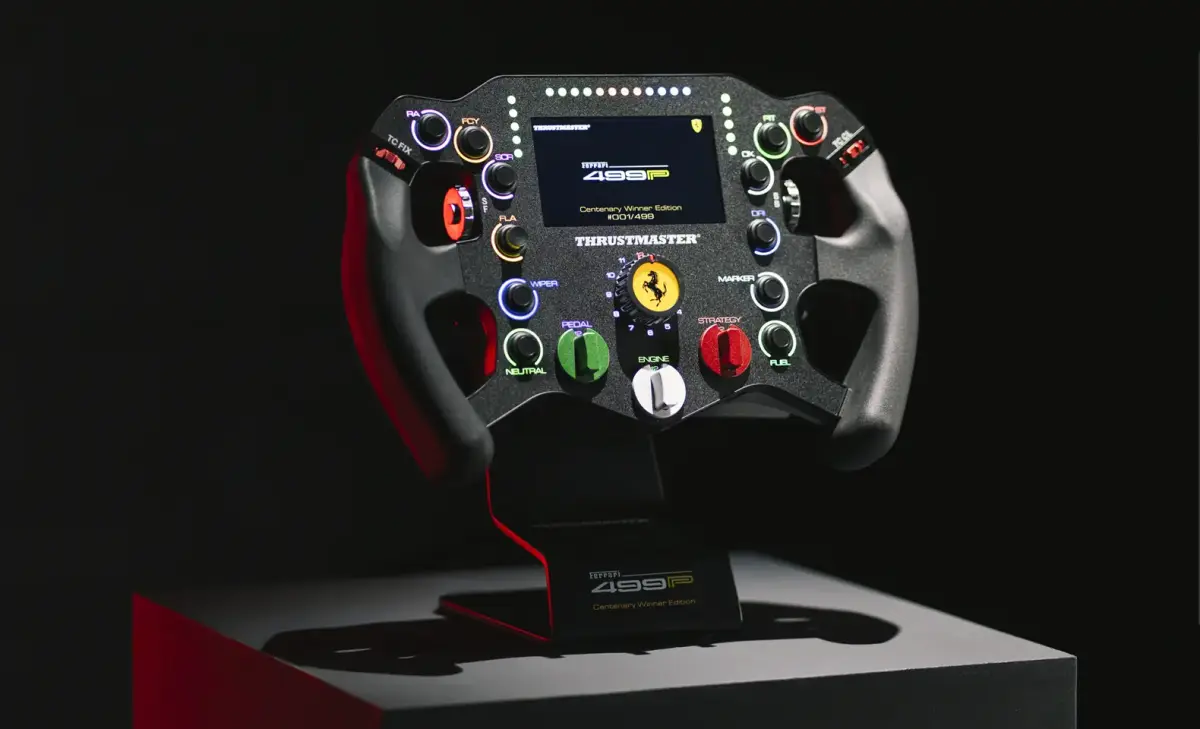 Thrustmaster Ferrari 499P kormány – exkluzív, de kinek szól valójában?