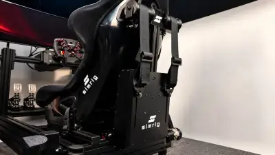 SIMRIG SBM aktív biztonsági öv: 30 kg erő vállanként, szimulátorhoz