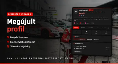 Megújult profil, Steam-belépés és jelvények: a hvml.hu mostantól a te versenyzői oldalad is